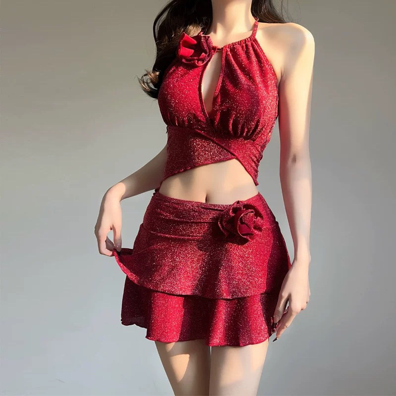 Spa & Wellness Hotel Diamond Ustroń - 新作入荷 2ピースビキニセット レディース 韓国風 ピュアデザイア水着 セクシービーチウェア