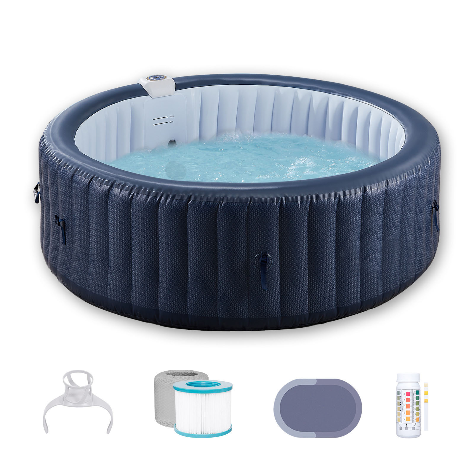 インフレータブルジャグジースパプール、加熱サーフィンプール、 - Spa Wellness Jacuzzi のレビューと価格