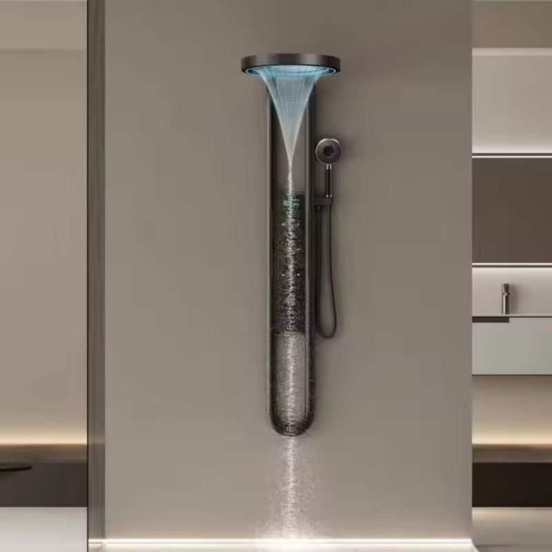 スマートデジタルディスプレイサーモスタットシャワーシステム壁 - Spa & Wellness Hotel Diamond Ustroń のレビューと価格