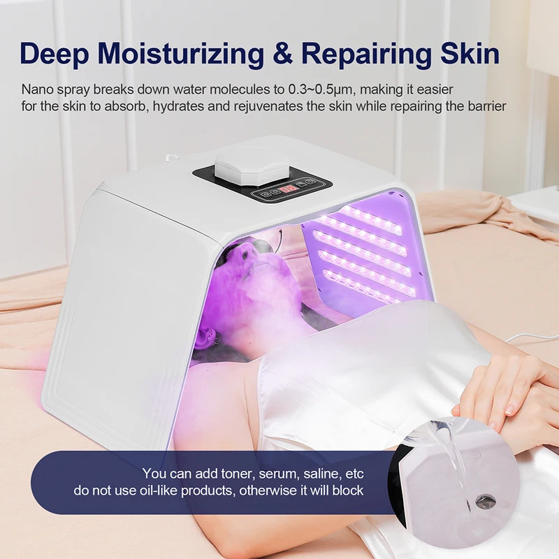 7 色 LED フォトン美容マスク肌保湿ナノスプレーフェイス - Spa & Wellness Hotel Diamond Ustroń のレビューと価格
