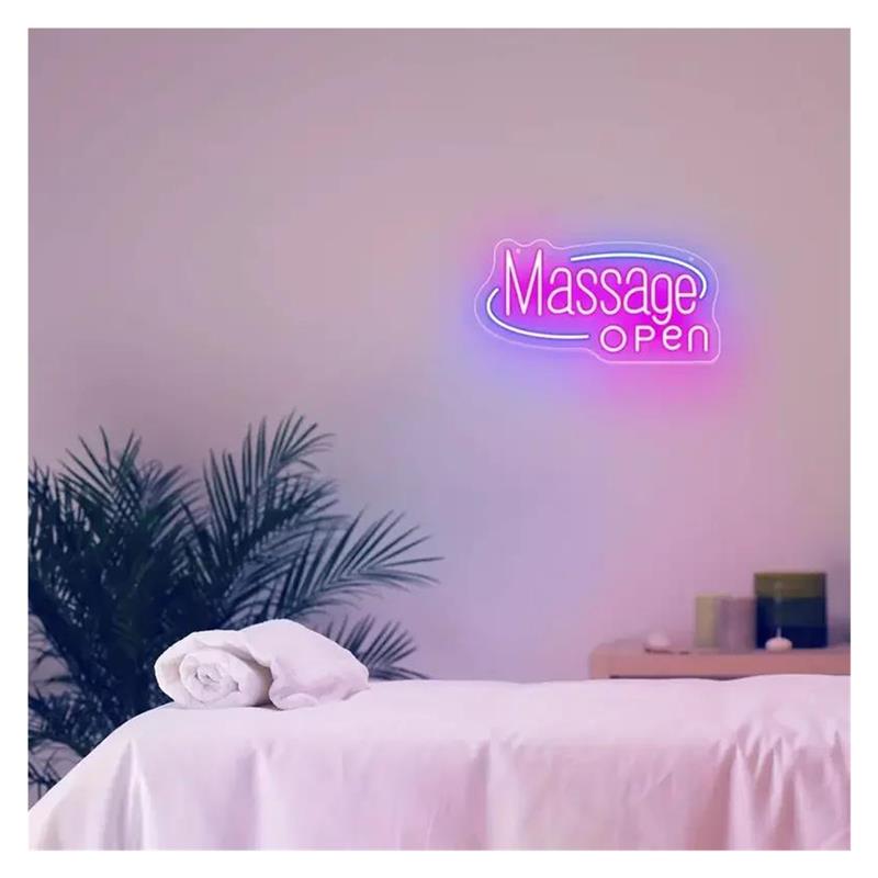 「マッサージ」ネオンサイン マッサージルーム ビジネスサイン - Spa Wellness Day のレビューと価格