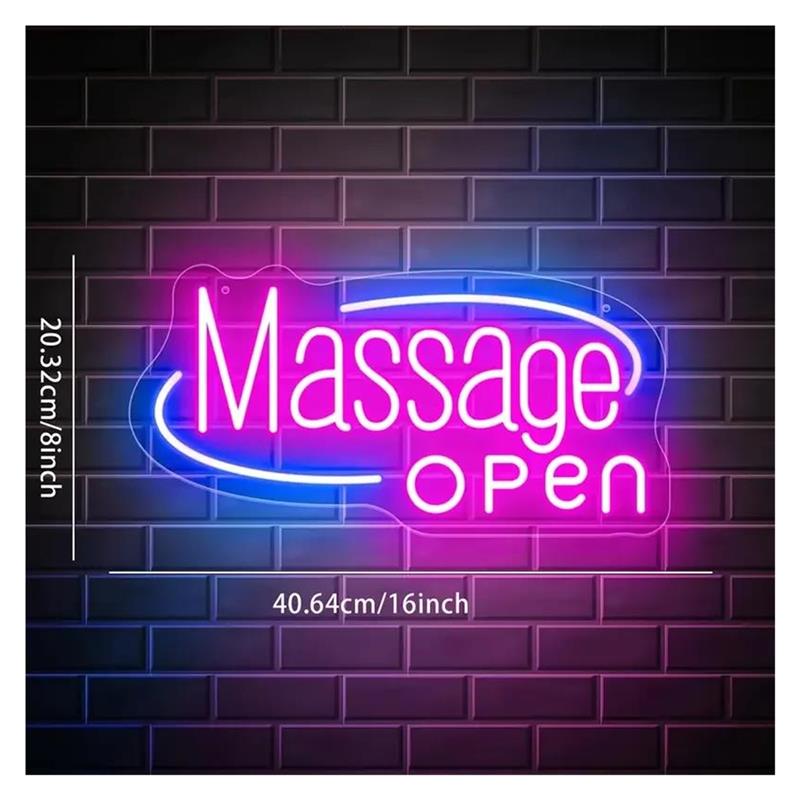 「マッサージ」ネオンサイン マッサージルーム ビジネスサイン - Spa Wellness Day のレビューと価格