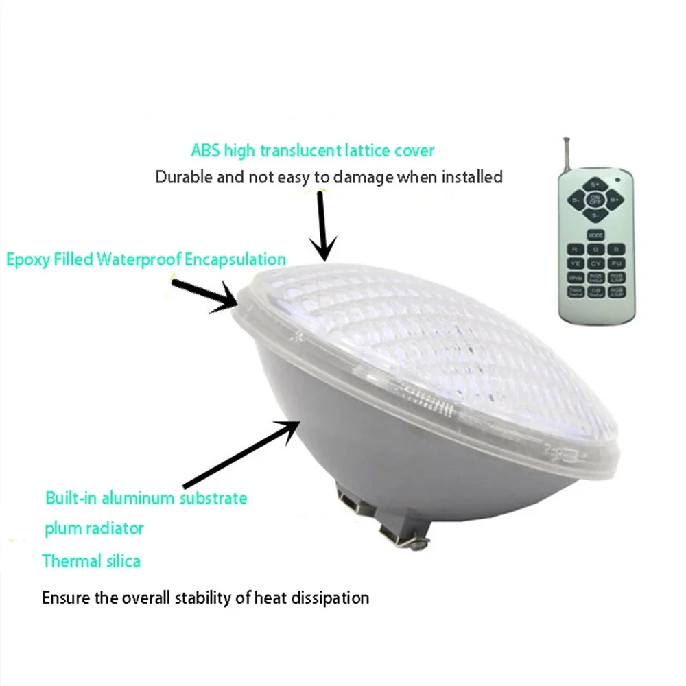 45W 18W RGB LED水中ライト 24W 36W 5 - Xy Spa & Wellness George Town Reviews のレビューと価格