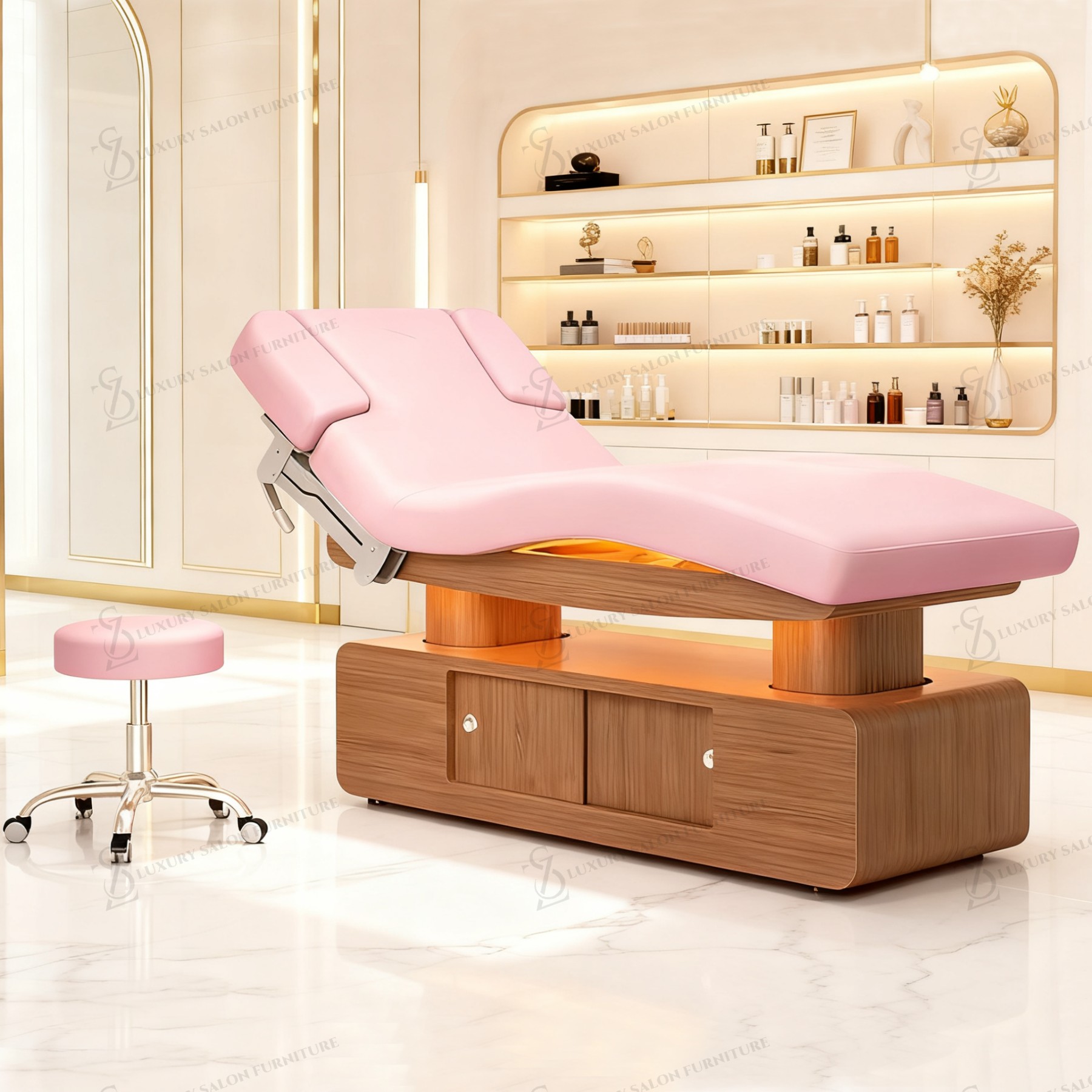 高級3/4モーターピンクビューティーベッド多機能美容サロン  - Spa Wellness Beauty のレビューと価格